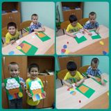 Занятия с малышами. Аппликация