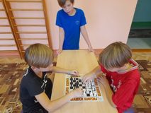 Шашечный турнир:"Дамка и пешка"