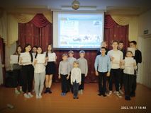 Участие в акции:"Письмо солдату"
