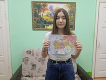 Участие во Всероссийском конкурсе:"Люблю Россию"