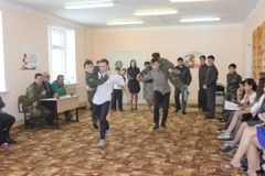 Боевые учения на конях