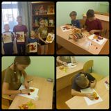 Аппликация "Золотая осень"