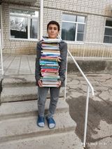 Участие в сборе макулатуры